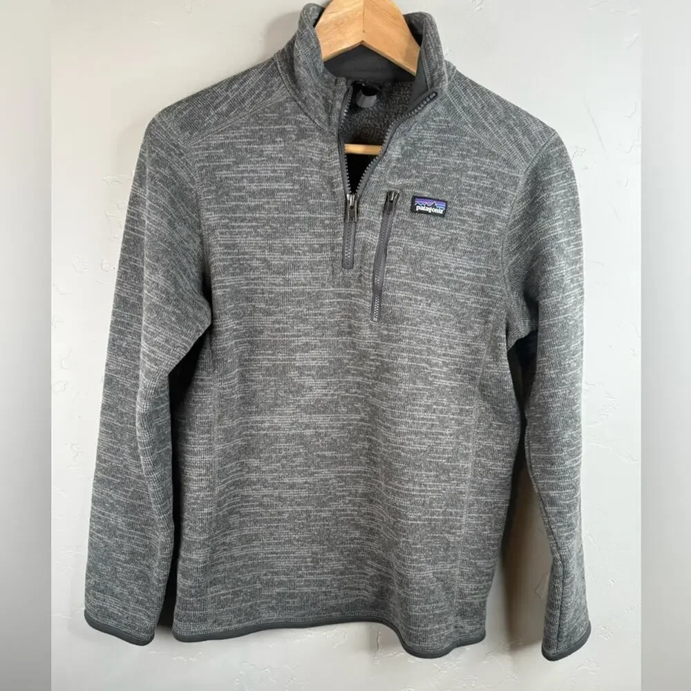Patagonia Kids Better Sweater 1/4 Zip Fleece Size XL (14)